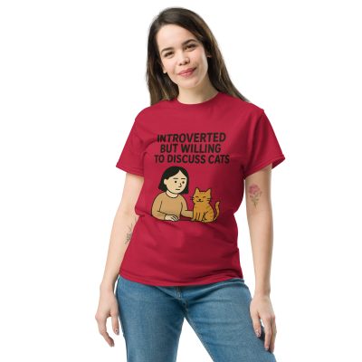 Introverted Humor Tee - Soft Unisex Classic Comfort