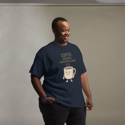 Brewed Humor Unisex Tee: Soft Coffee Lover's Classic