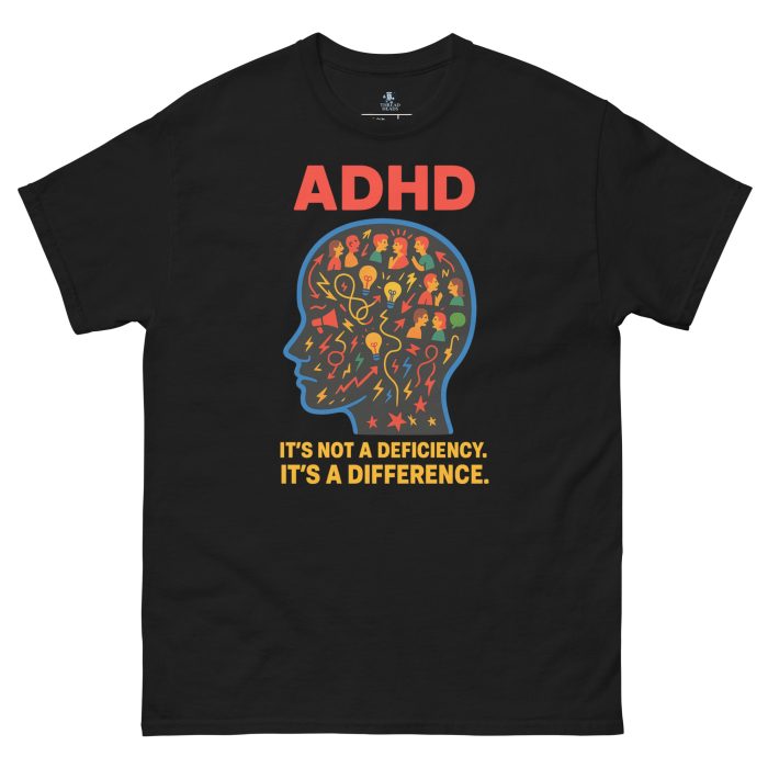 Celebrate Uniqueness with ADHD Awareness Unisex Tee - Thread Heads