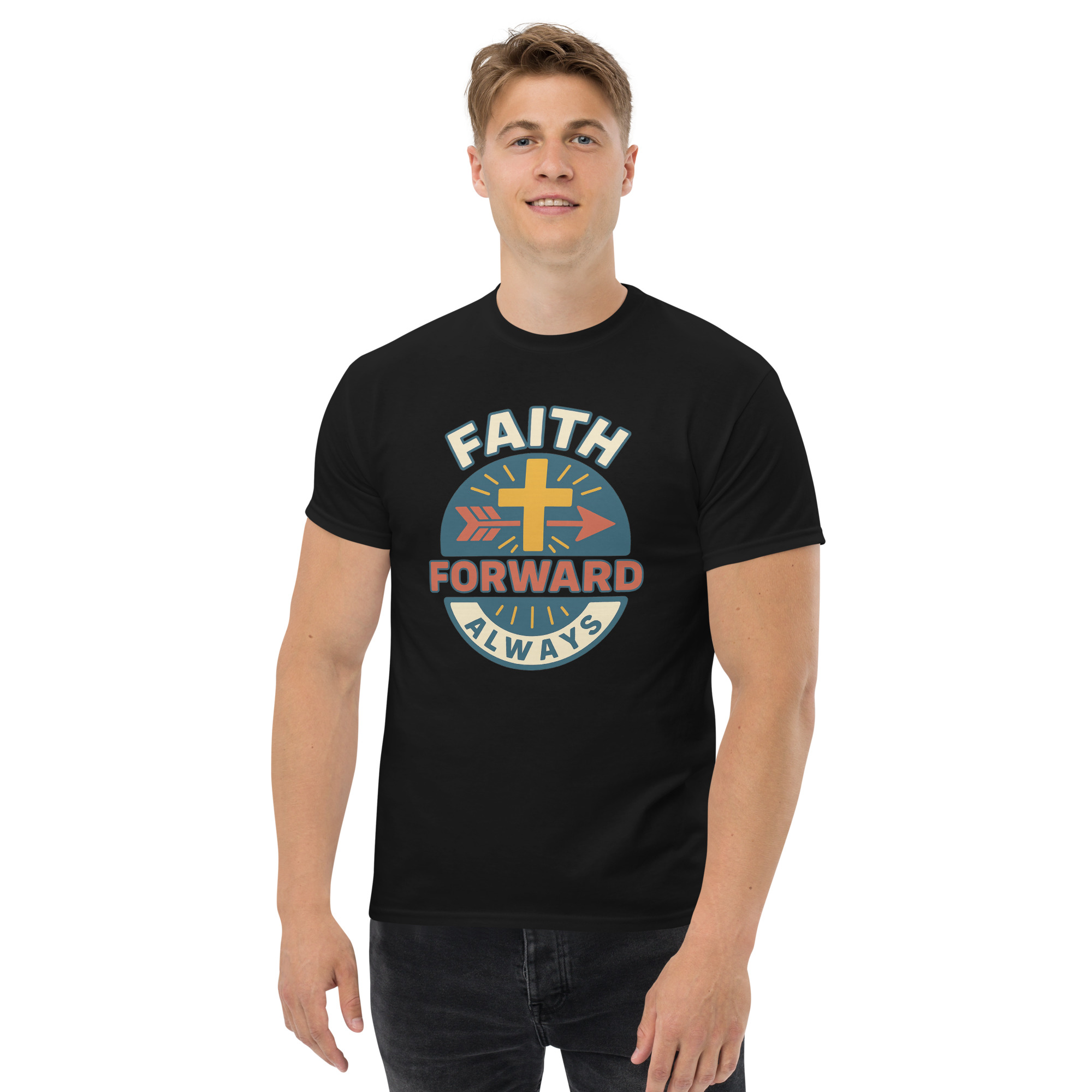 Faith Forward Unisex Tee - Wear Your Beliefs with Style
