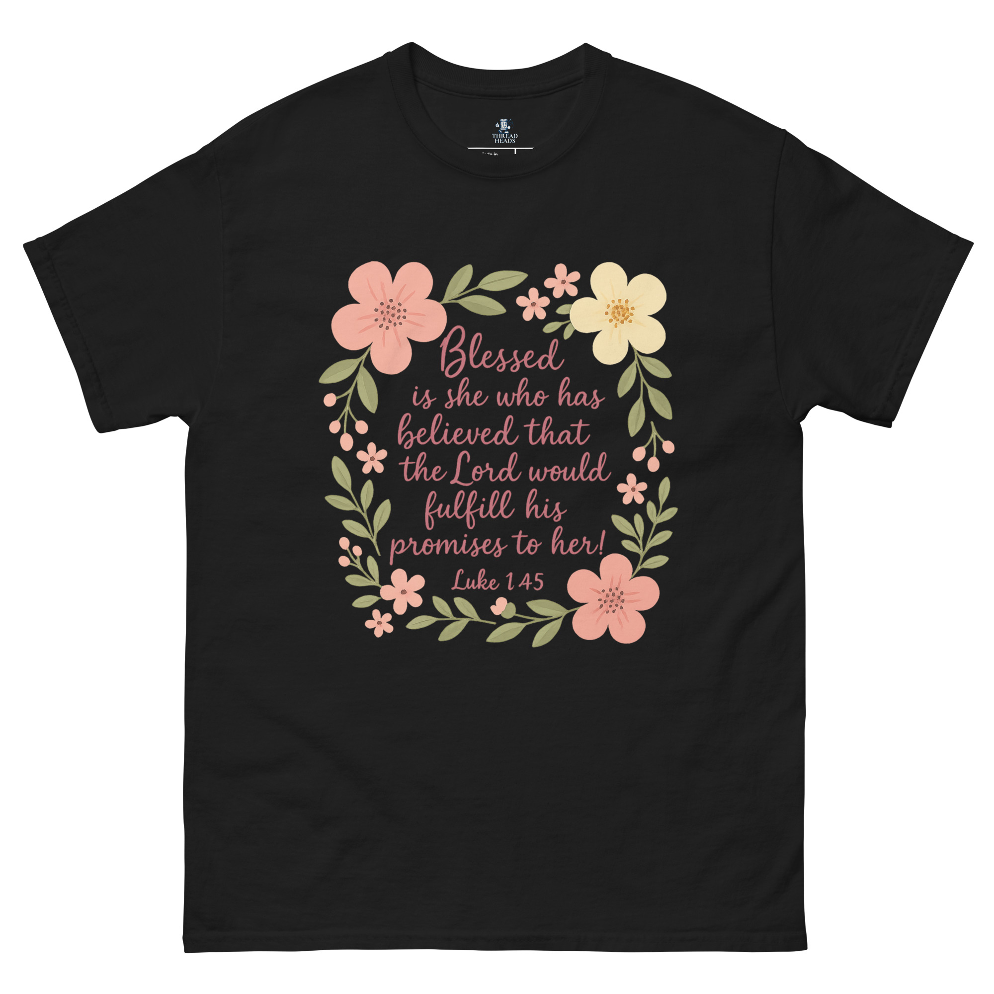 Embrace Faith with Our Soft Unisex Blessed Is She Tee