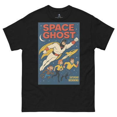 Retro Space Ghost Unisex Tee - Comfort & Style Unite