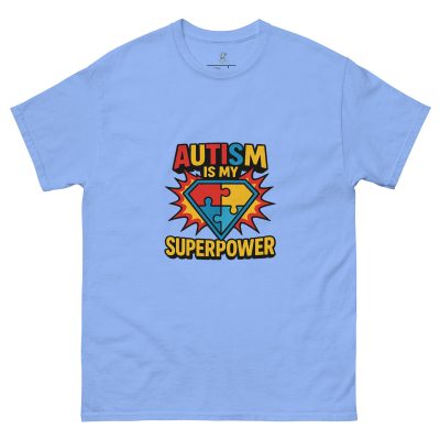 Celebrate Autism Pride - Comfy Unisex Superpower Tee