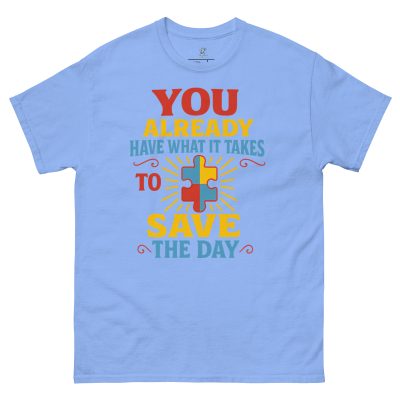 Comfy Save The Day Tee - Make a Difference in Style