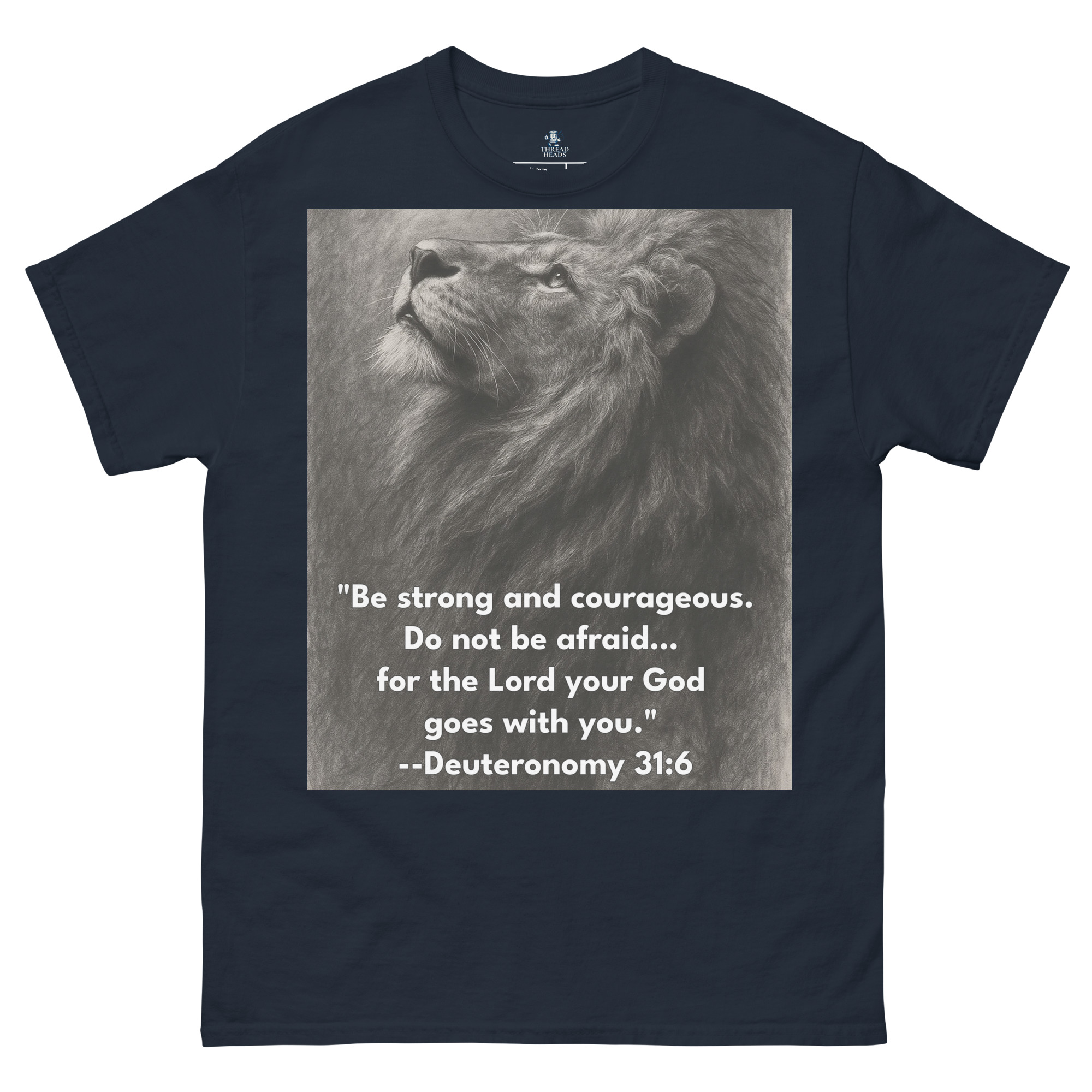 Faith-Inspired Deuteronomy 316 Unisex Classic Tee - Comfortable & Stylish