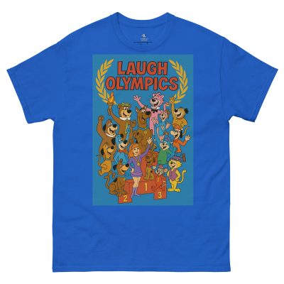 Laugh Olympics Tee - Ultimate Comfort for Couch Comedians