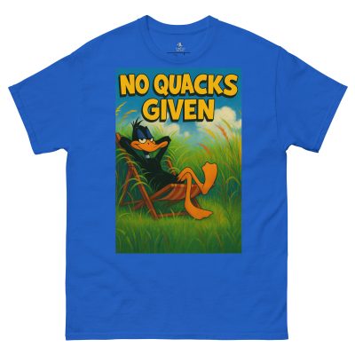Quirky "No Quacks Given" Tee - Soft Unisex Comfort Wear