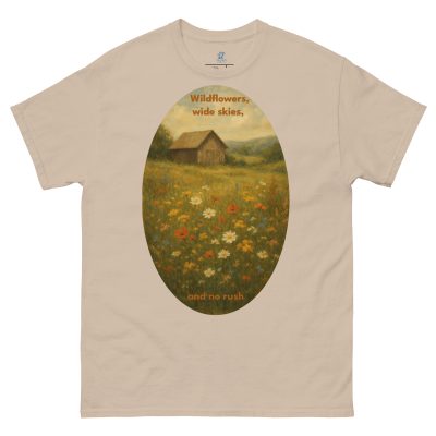 Vibrant Wildflowers Unisex Tee - Soft & Uplifting Comfort