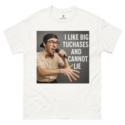 Humorous "I Like Big Tuchases" Unisex Tee for Fun Style