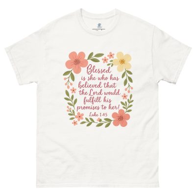 Embrace Faith with Our Soft Unisex Blessed Is She Tee