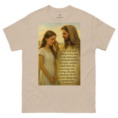 Faith-Inspired Unisex Tee - Revelation 21: 4 Comfort Wear