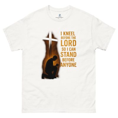 Faith-Inspired "Kneel Before The Lord" Tee - Unisex Comfort